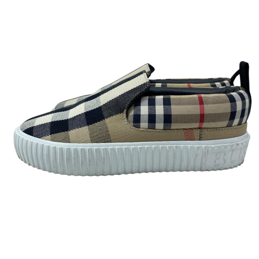 BURBERRY（バーバリー） ノバチェック スリッポン スニーカー キッズ