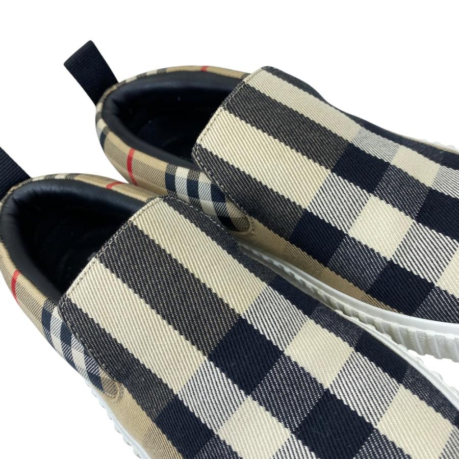BURBERRY（バーバリー） ノバチェック スリッポン スニーカー キッズ