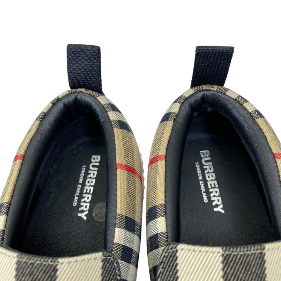 BURBERRY（バーバリー） ノバチェック スリッポン スニーカー キッズ