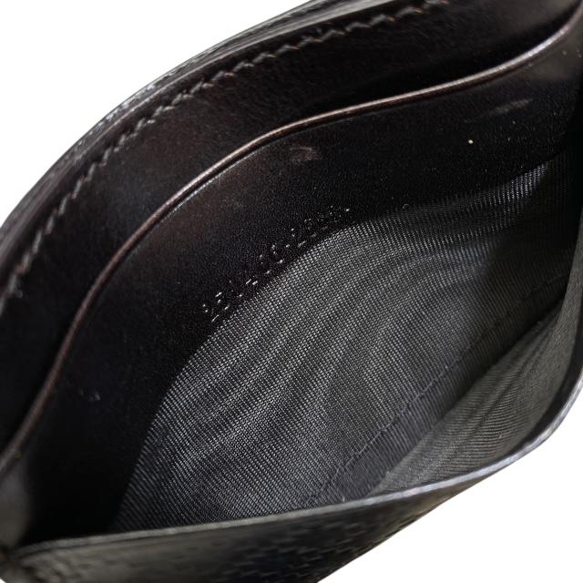 【美品】GUCCI ケース ディアマンテ　レザー ブラック GUCCI グッチ ディアマンテ ブリーフケース 208463 レザー ブラック