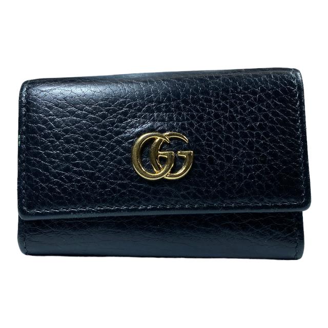 GUCCI グッチ　6連キーケース　GG マーモント 楽天市場】【未使用品】 グッチ キーケース 6連 GGマーモント