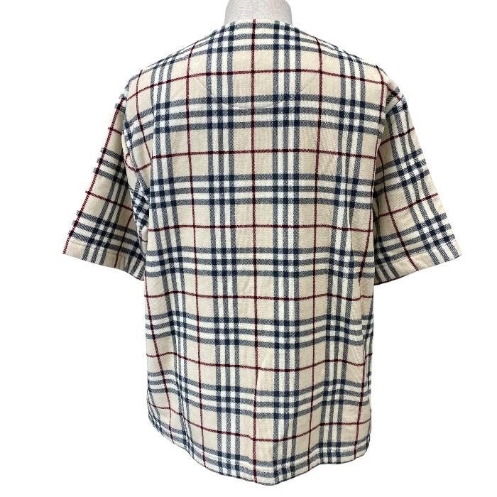 BURBERRY（バーバリー） 未使用 ノバチェック パイル地 Tシャツ プル