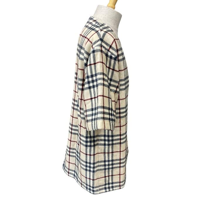 BURBERRY（バーバリー） 未使用 ノバチェック パイル地 Tシャツ プル