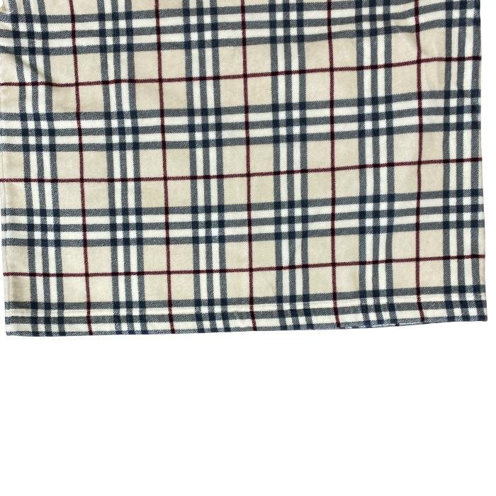 BURBERRY（バーバリー） 未使用 ノバチェック パイル地 Tシャツ プル