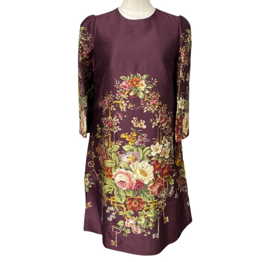 DOLCE&GABBANA（ドルチェ & ガッバーナ） 未使用 フラワー ミニ ドレス