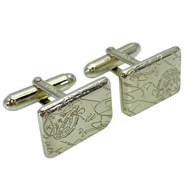 【美品】ベルルッティ カリグラフィー カフリンクス Berluti ベルルッティ カリグラフィー カフリンクス カフス