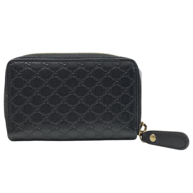 GUCCI マイクログッチシマ　コインケース GUCCI - 新品 グッチ GUCCI コインケース マイクロ グッチ シマ