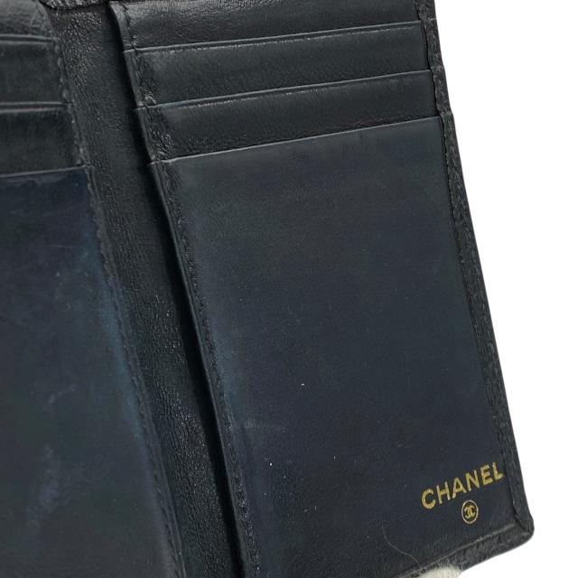 CHANEL（シャネル） ダブルステッチ ピコローレ マトラッセ キャビア