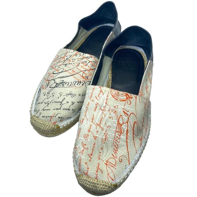 Berluti ベルルッティ エスパドリーユ スリッポン フラットシューズ 