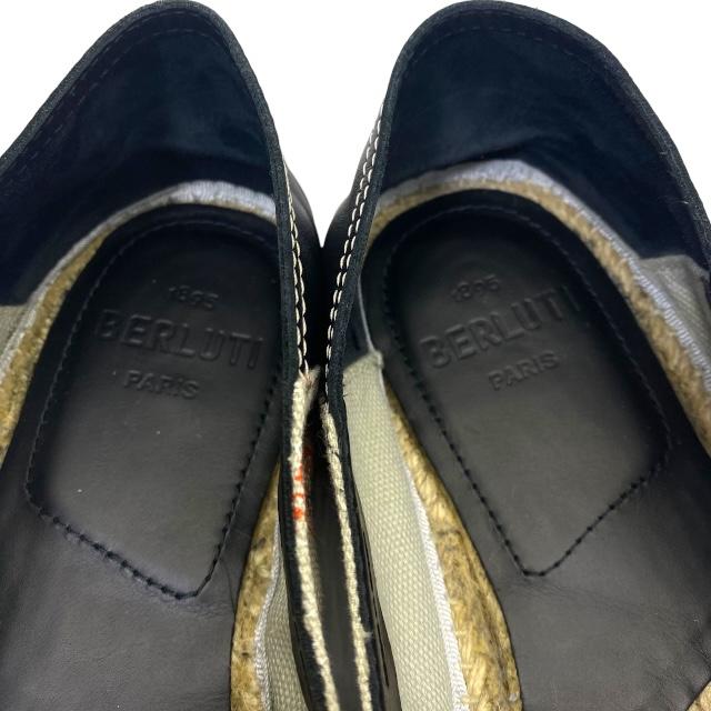 Berluti ベルルッティ エスパドリーユ スリッポン フラットシューズ  