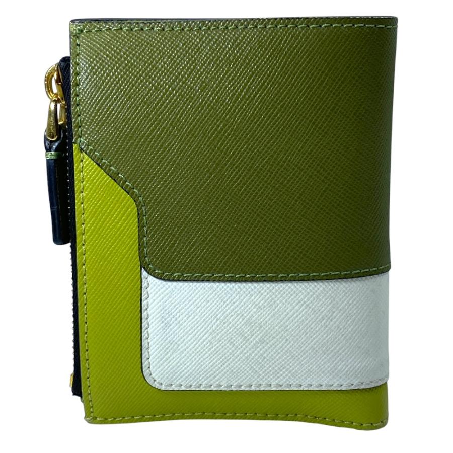 MARNI オリーブグリーン 二つ折り財布 MARNI（マルニ） 二つ折り財布 折財布 ミニ財布 PFMOQ14U13 LV520
