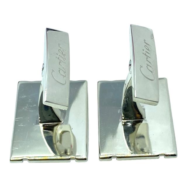 Cartier サントス カフリンクス 925 【mh】 すぐ届く！ 【Cartier】 サントス ドゥ カルティエ カフリンクス
