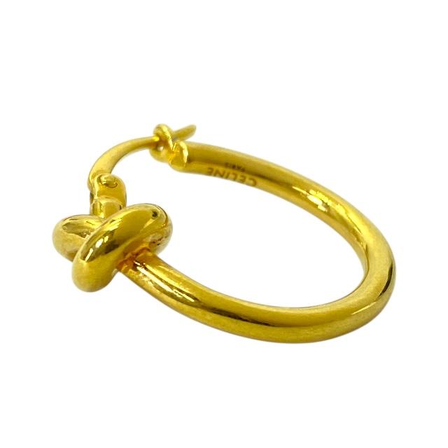 CELINE セリーヌ 46N556BRA.35OR ノット スモール フープ