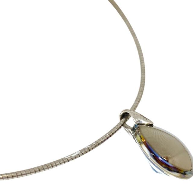 バカラ　Baccarat プシデリック　純正チェーン　シルバー　ピンクミラー Baccarat バカラ プシデリック スモール ネックレス シルバー925