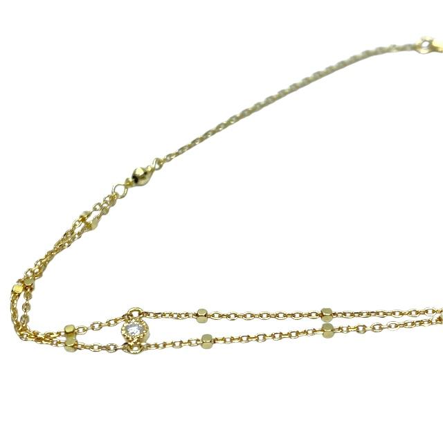 SIENA ROSE シエナ ゴールド チェーン ブレスレット 2連