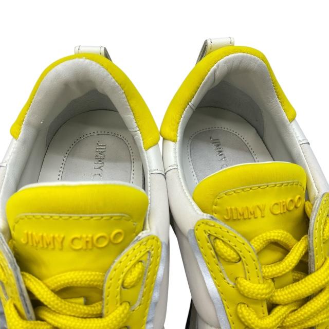 JIMMY CHOO（ジミーチュウ） RAINE 厚底 ローカット スニーカー レース