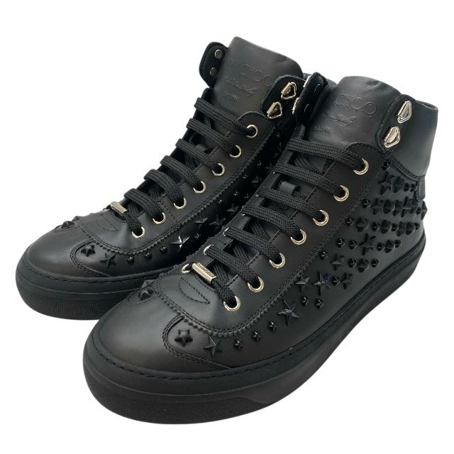 JIMMY CHOO（ジミーチュウ） ハイカット スニーカー シューズ スター