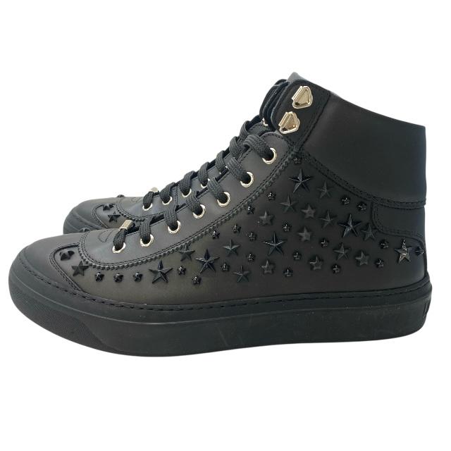 JIMMY CHOO（ジミーチュウ） ハイカット スニーカー シューズ スター