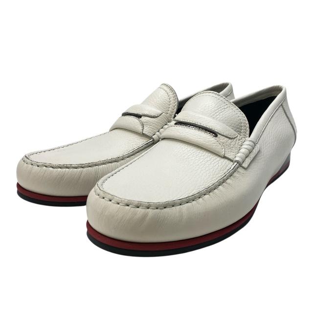 極美品　高級　希少　ドルチェアンドレガッパーナ　ローファー　ホワイト　DGロゴ 極美品 高級 希少 ドルチェアンドレガッパーナ ローファー ホワイト DG