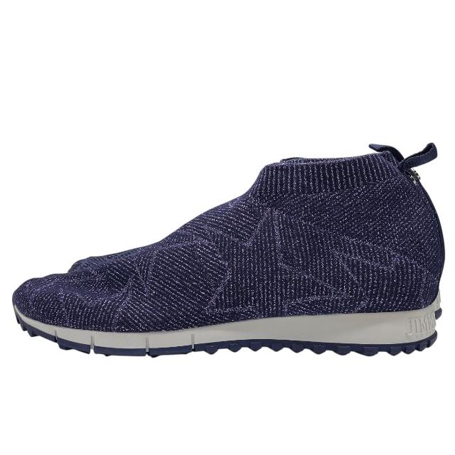 ジミーチュウ　JIMMY CHOO　ニットソックス　シューズ　レッド【F】 JIMMY CHOO（ジミーチュウ） 【美品】ジミーチュウ ソックススニーカー