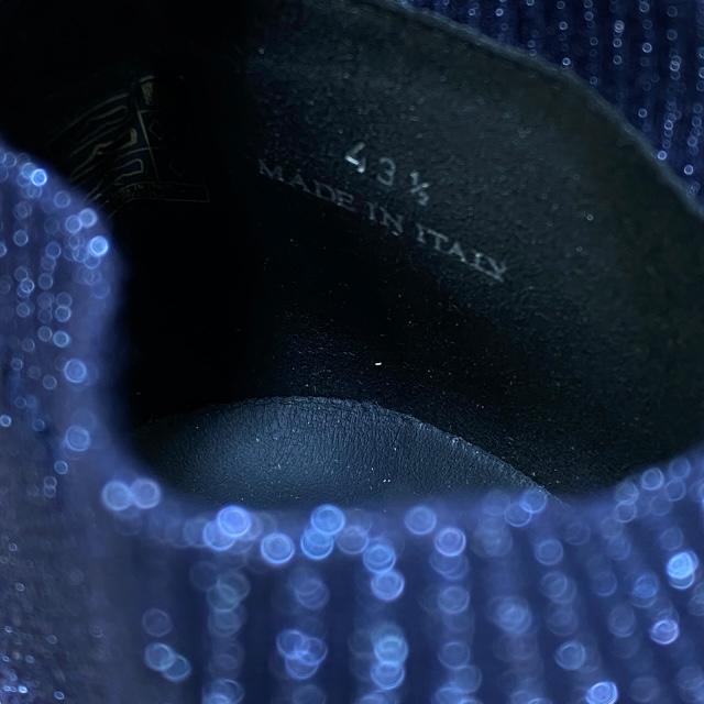 JIMMY CHOO ジミーチュウ ソックススニーカー 紺 ネイビー 41 JIMMY CHOO（ジミーチュウ） 【美品】ジミーチュウ ソックススニーカー