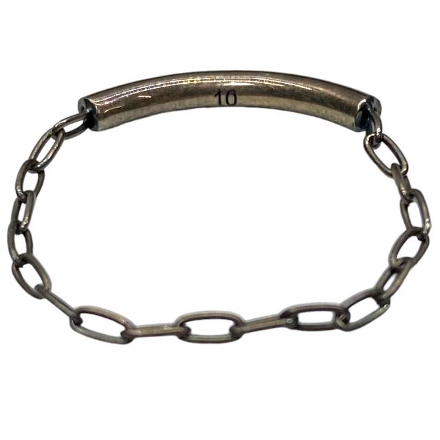 SAINT LAURENT サンローラン チェーンリング size10 SAINT LAURENT 【未使用】SAINT サンローラン リング 指輪