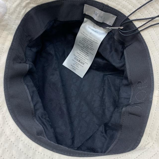 未使用タグ付き！ディオール［22AW］カクタスジャック　バケットハット　ロゴ刺繍 Dior HOMME 【未使用】DIOR ディオール オム Cactus Jack コラボ
