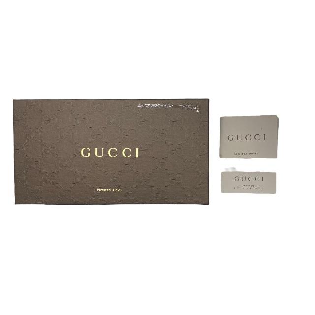 GUCCI 【美品】GUCCI グッチ 386836 長財布 財布 ロングウォレット 二  