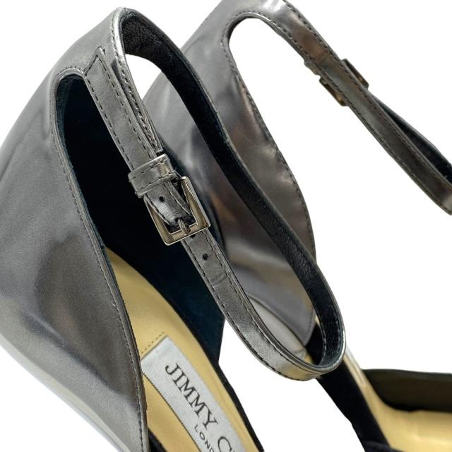 JIMMY CHOO 【美品】ジミーチュウ ウエッジ ストラップ パンプス
