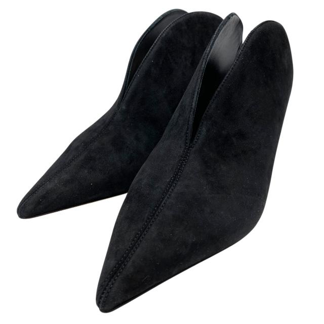 JIMMY CHOO 黒 パンプス JIMMY CHOO（ジミーチュウ） 【未使用】JIMMY CHOO ポインテッドトゥ