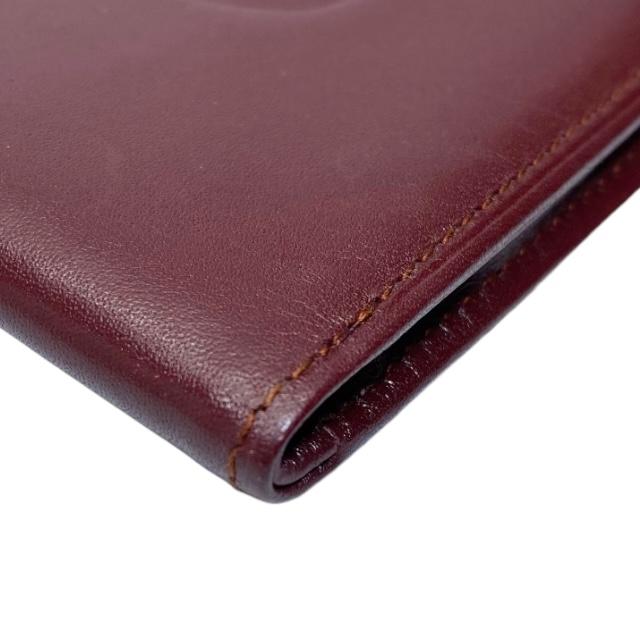 Cartier マストライン 二つ折り財布 ボルドー コンパクトウォレット 楽天市場】【未使用品】 カルティエ 二つ折り財布 小銭入れ有