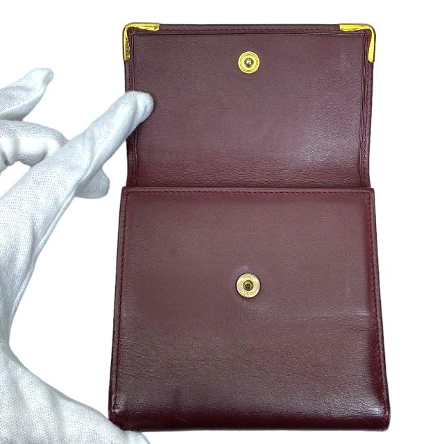 Cartier カルティエ マストライン 財布 三つ折り財布 折り財布 がま口