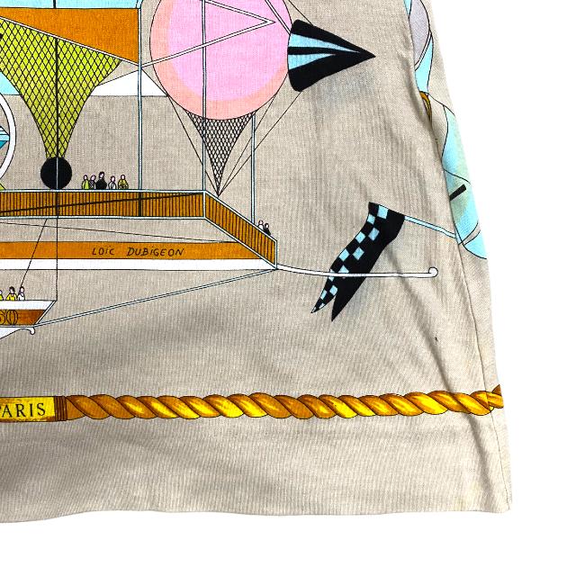HERMES エルメス ノースリーブ タンクトップ トップス コットン