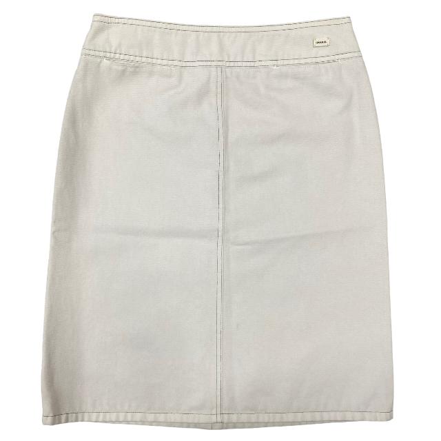 CHANEL シャネル P20607V11926 ボトムス スカート ひざ丈 コットン  