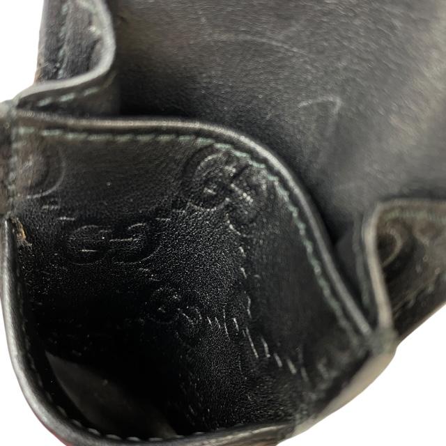 GUCCI（グッチ） グッチシマ シガレットケース ブラック カーフ 181716