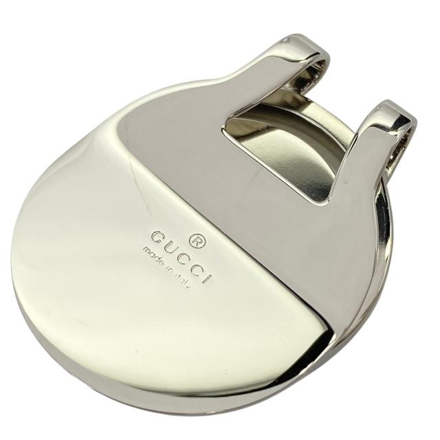 GUCCI  グッチ マネークリップ  銀製 GUCCI グッチ マネークリップ メンズ INTERLOCKING インター