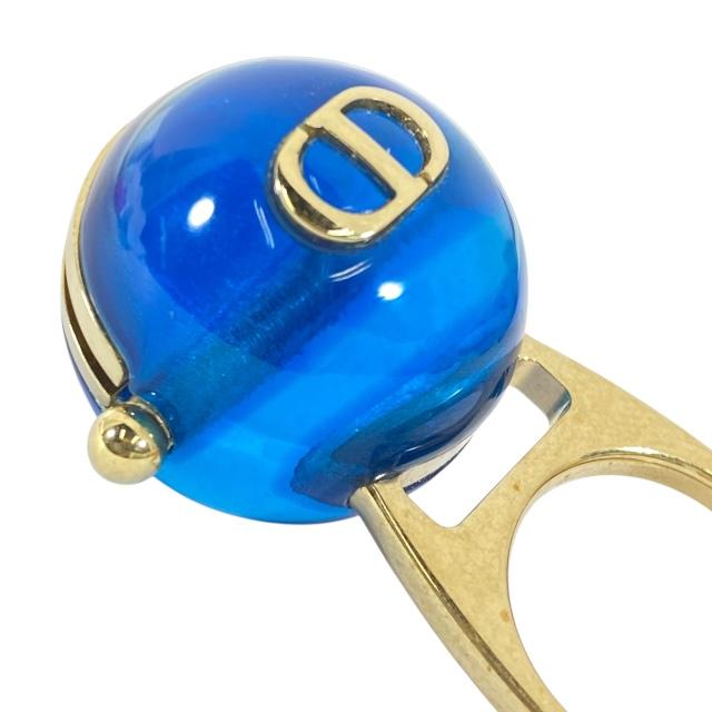 【美品正規品】DIOR 3連リング ゴールド ブルー M サイズ Christian Dior（クリスチャン・ディオール） 【2024年モデル】Dior