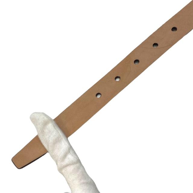 DOLCE&amp;GABBANA ドルチェアンドガッバーナ ヘリテージベルト ブラウン ラバー レザー レディースコレクション 美品 中古 4c075464 DOLCE&GABBANA - DOLCE&GABBANA ドルチェアンドガッバーナ ヘリテージ
