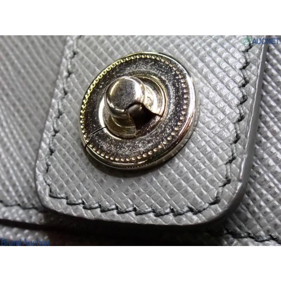 新品未使用品♩ ノーブランドグレー レザー ハンドバッグ PRADA プラダ BN2438 サフィアーノ ハンドバッグ トートバッグ