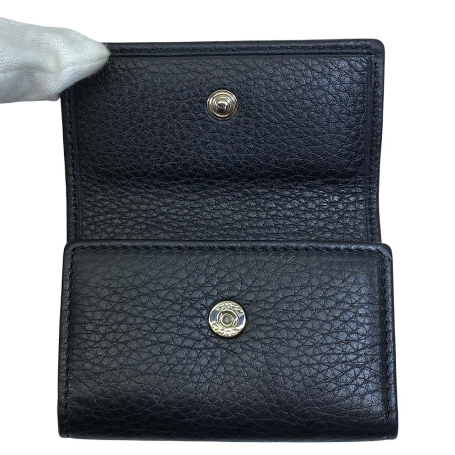 グッチ ソーホー レザー キーケース GUCCI（グッチ） ソーホー インターロッキングG キーケース キーリング