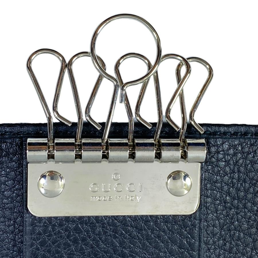 GUCCI（グッチ） ソーホー インターロッキングG キーケース キーリング