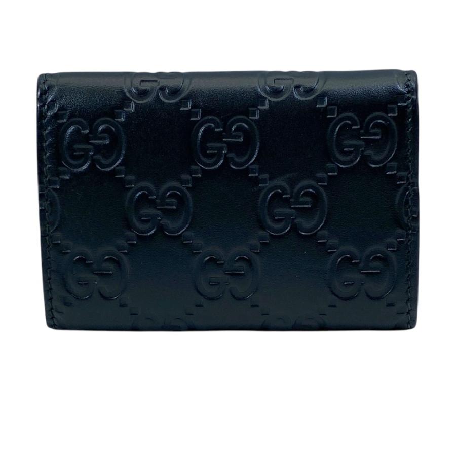 GUCCI（グッチ） GGシマ キーケース キーリング 6連 138093 レザー