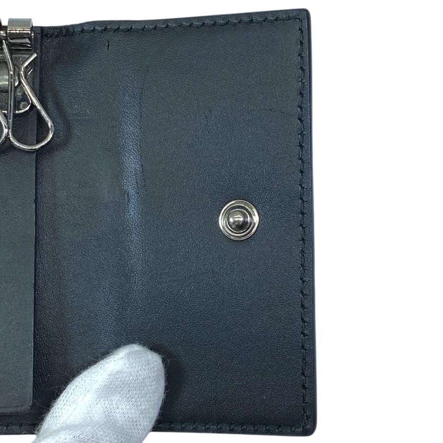 GUCCI（グッチ） GGシマ キーケース キーリング 6連 138093 レザー