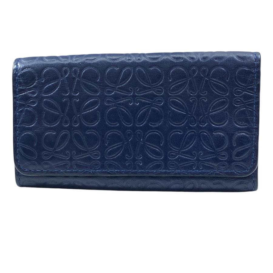 LOEWE（ロエベ） キーケース キーリング アナグラム 6連 レザー