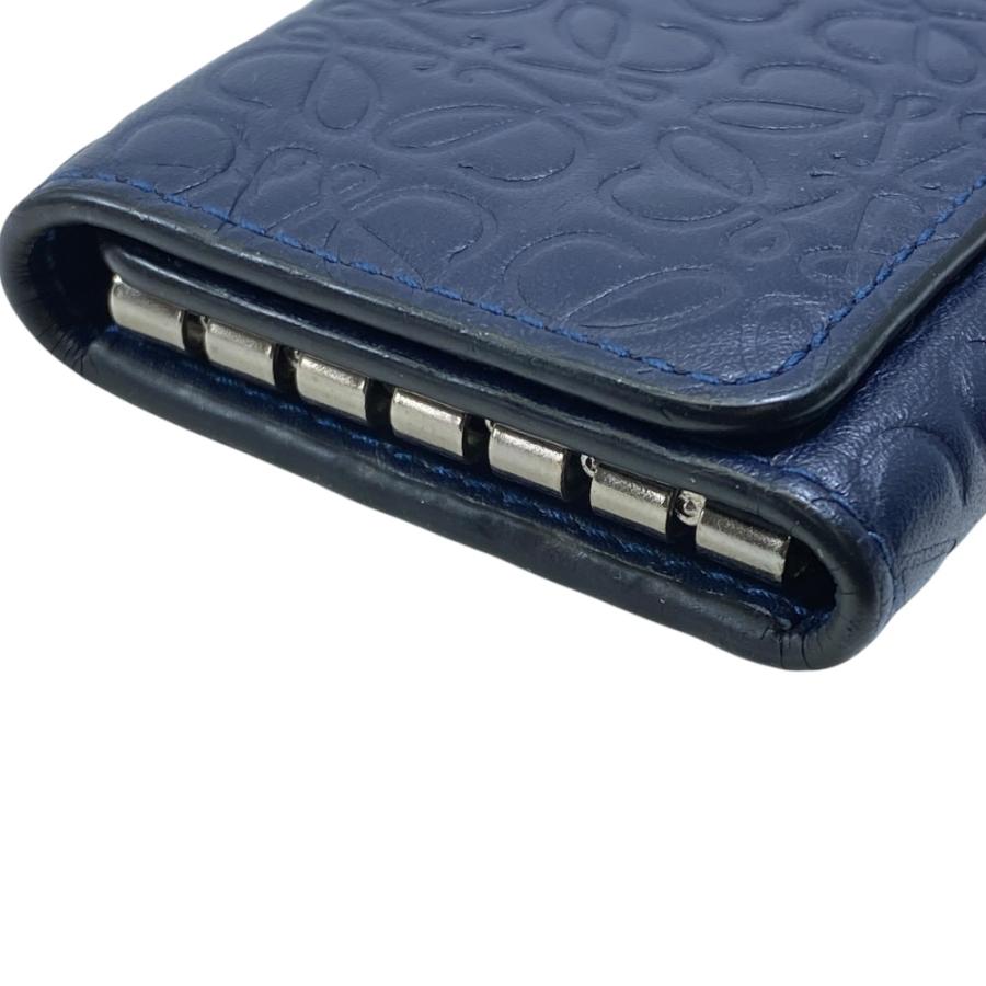 LOEWE（ロエベ） キーケース キーリング アナグラム 6連 レザー