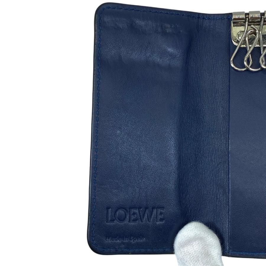 LOEWE（ロエベ） キーケース キーリング アナグラム 6連 レザー