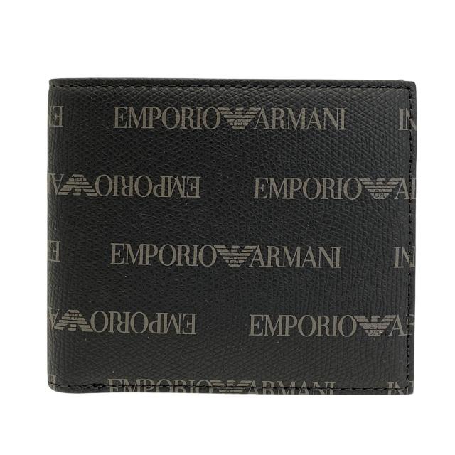 EMPORIO ARMANI 【新品】EMPORIO エンポリオ アルマーニ ロゴ 財布 二