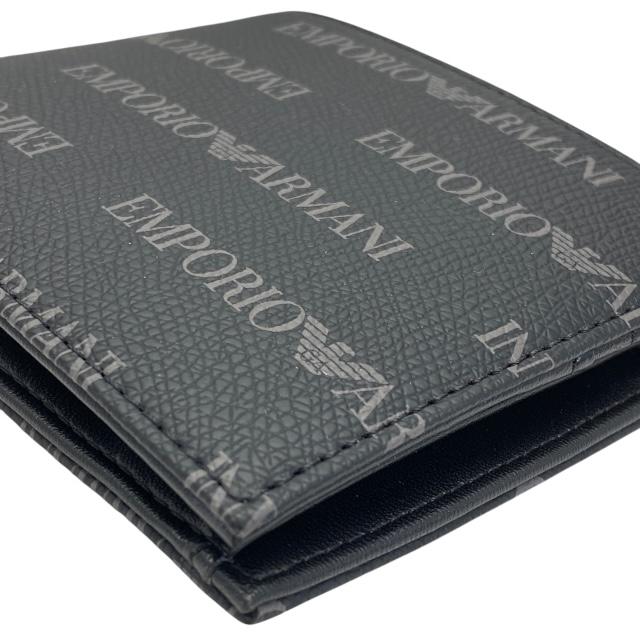 EMPORIO ARMANI 【新品】EMPORIO エンポリオ アルマーニ ロゴ 財布 二