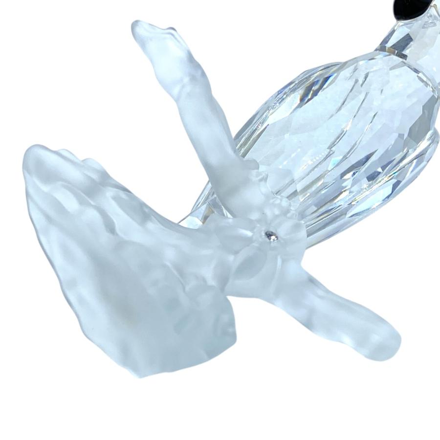 美品 SWAROVSKI スワロフスキー Cockatoo バタンインコ オブジェ フィギュリン A7621NR000007 クリスタルガラス クリア イエロー | ZIPPO | 06