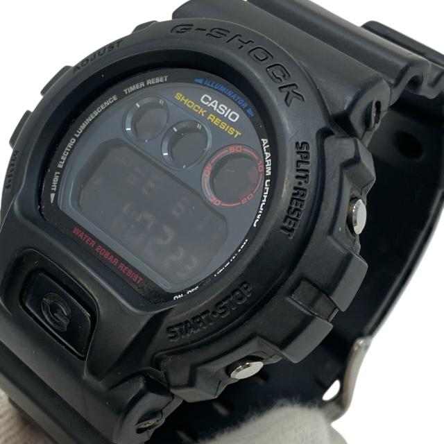 CASIO G-SHOCK 腕時計3230 DW-6900BMC Casio G-Shock Watch Men 51mm Black Red Digital 3230 DW-6900 Day